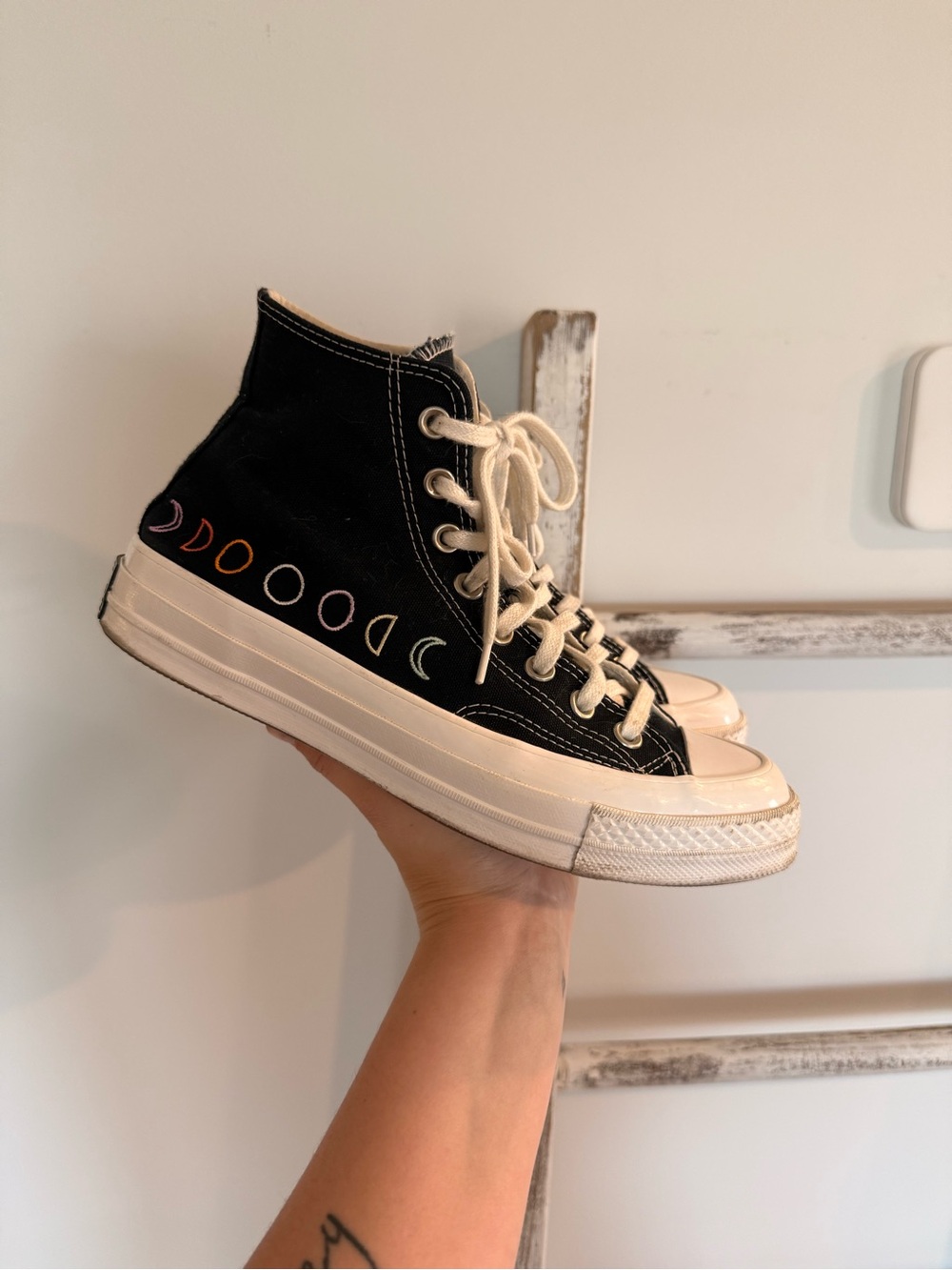 Converse Chuck 70 High Mystic Symbols Sneakers Women’s 8.5 EUC High Top Shoes